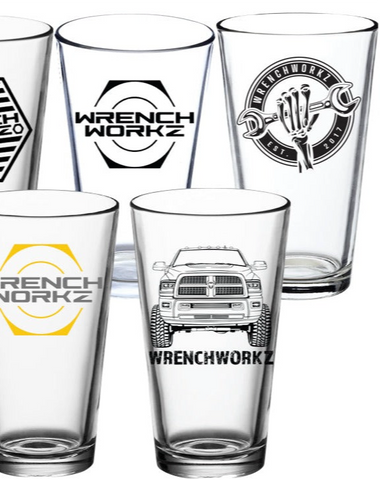 Wrenchworkz Pint Glasses