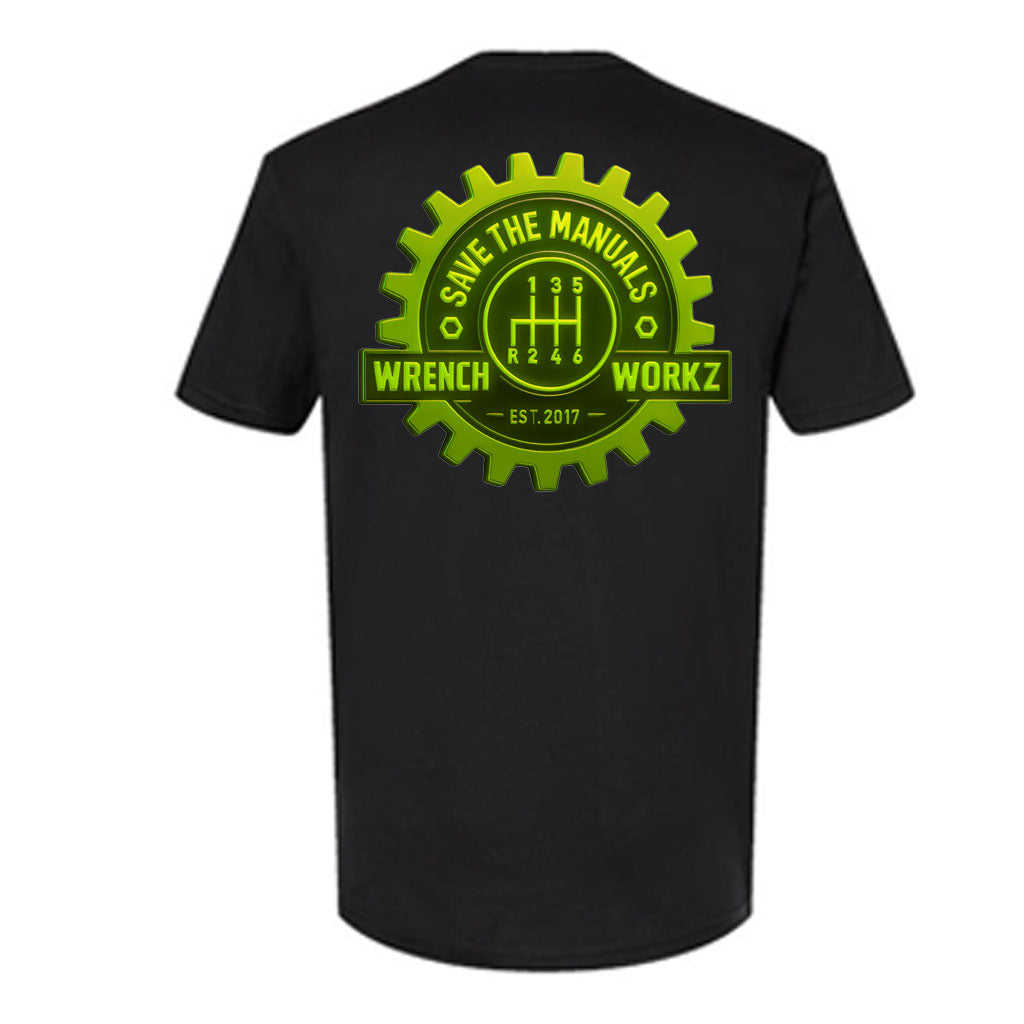 New Save the Manuals T-shirts