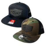 Black Badge Flat Brim Hat