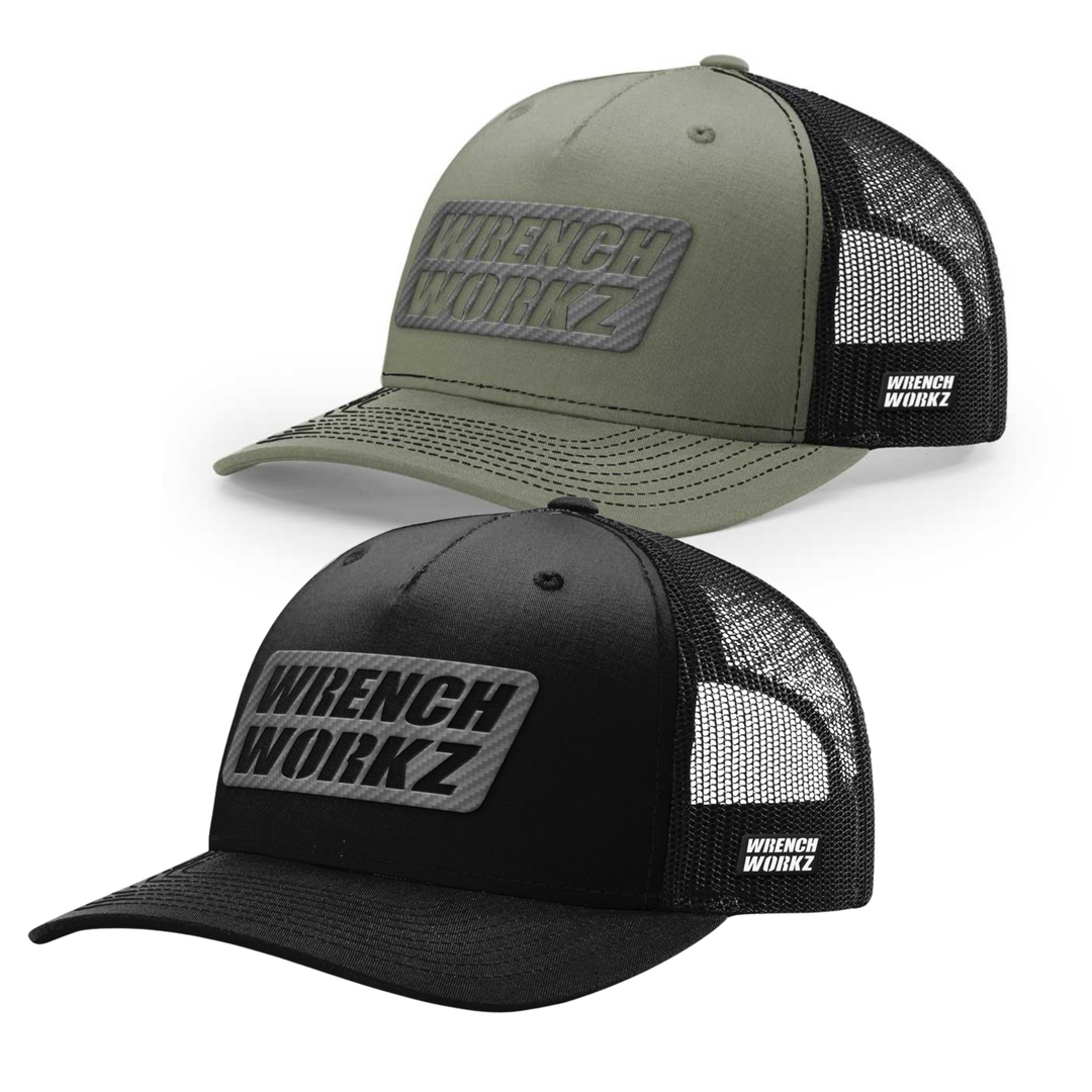 WW Charcoal Carbon Patch Trucker