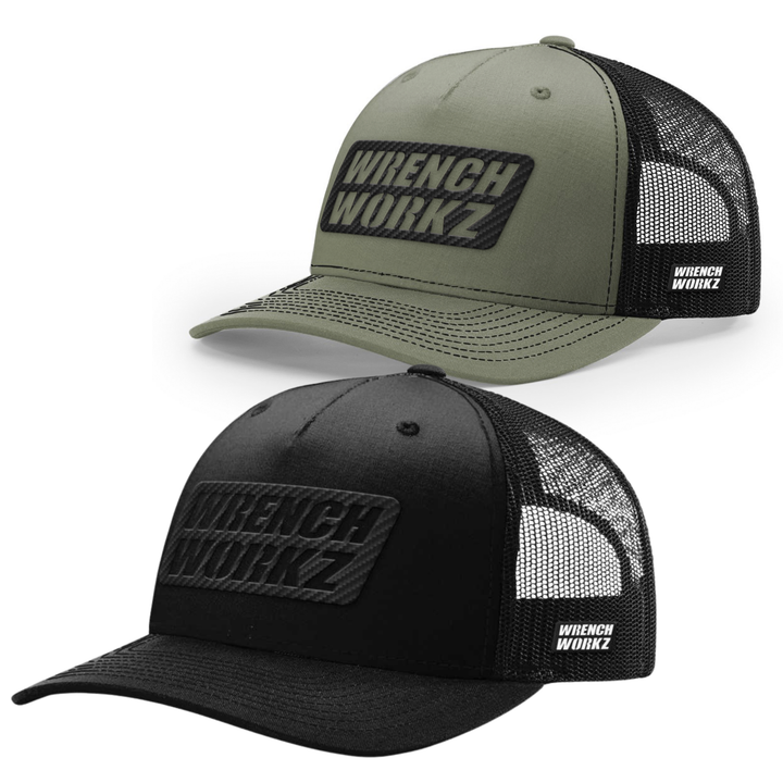 WW Black Carbon Patch Trucker