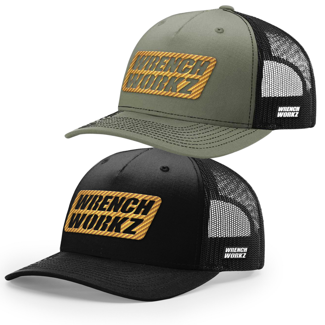 WW Gold Carbon Patch Trucker