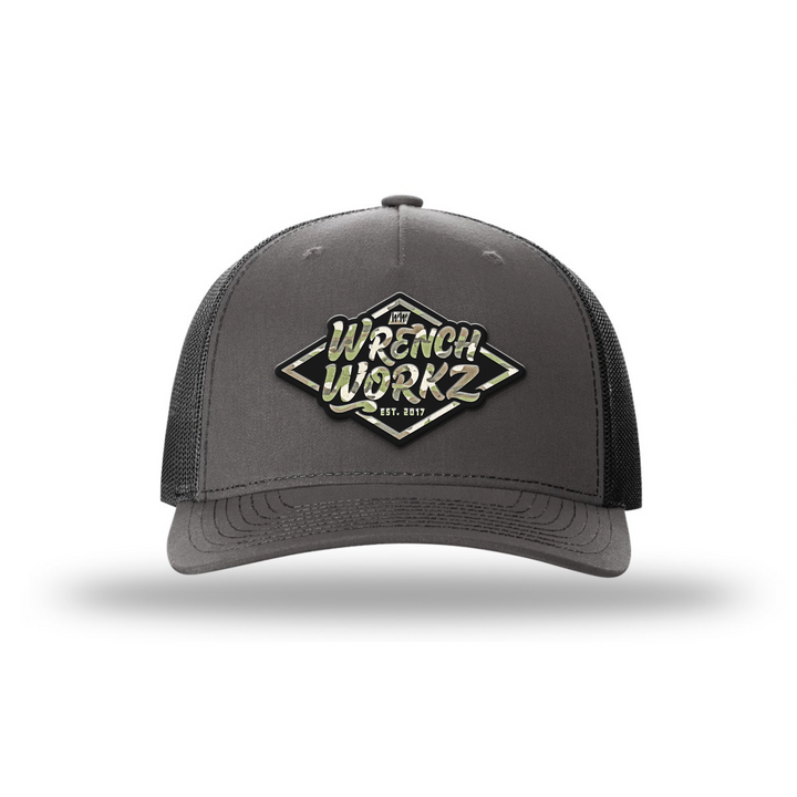 Camo Diamond Trucker