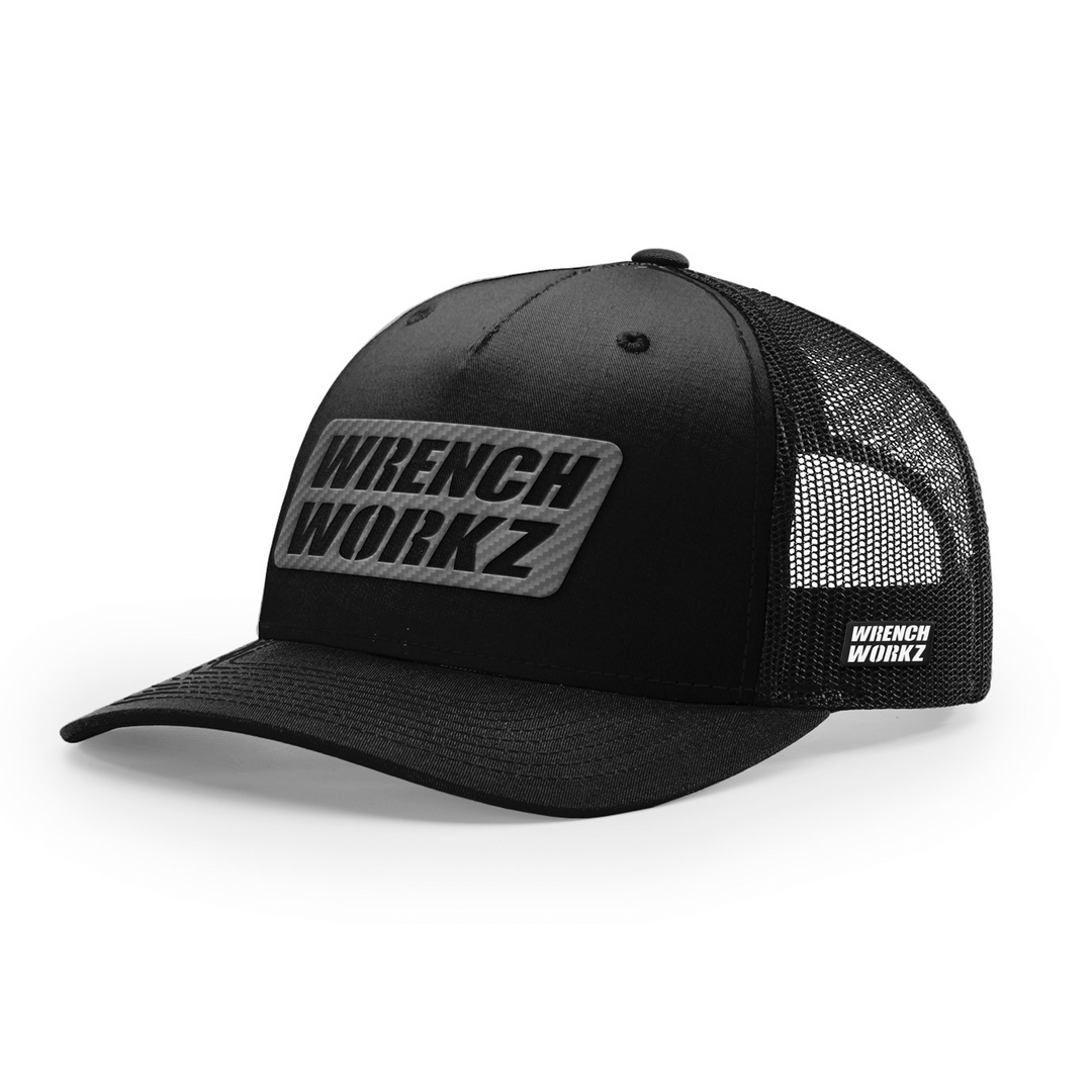 WW Charcoal Carbon Patch Trucker