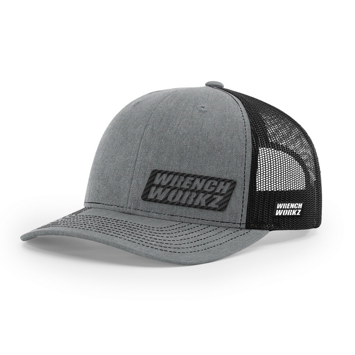 WW Black Carbon Side Patch Trucker