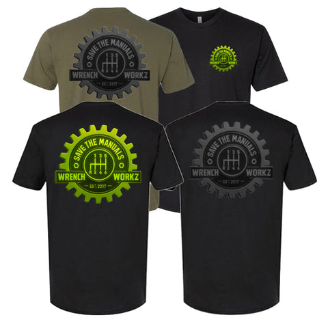 New Save the Manuals T-shirts