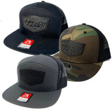 Black Badge Flat Brim Hat