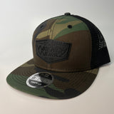 Black Badge Flat Brim Hat