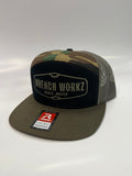 Gears Loden Flat Brim Hat