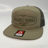 Gears Loden Flat Brim Hat